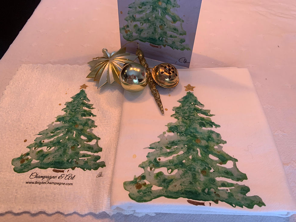 Miniature : Holiday Collection - 100% Cotton Tea Towels