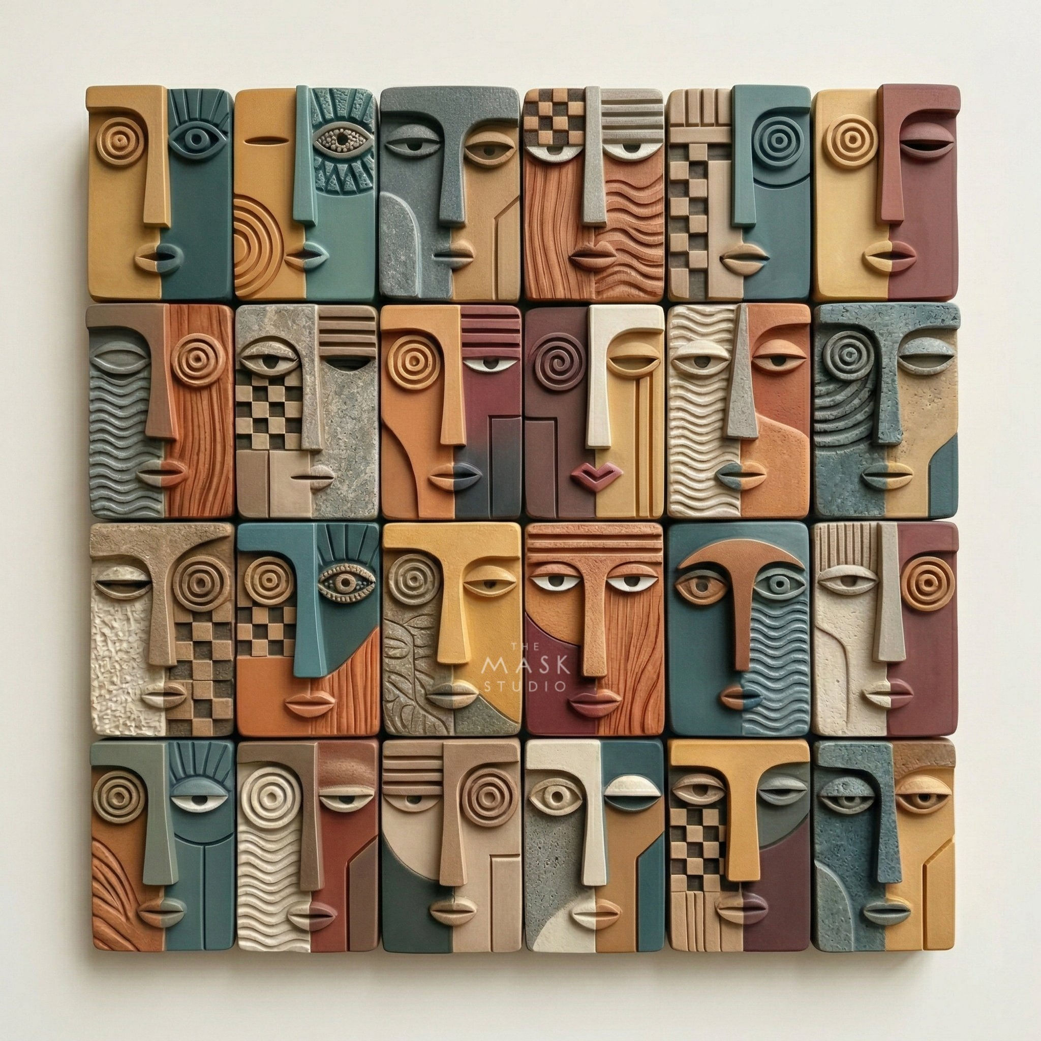 Earthen Visage Grid