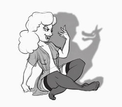 Shadow PinUp Sketch 