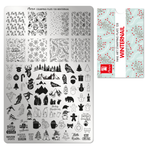 Piastra Stamping Moyra n.128 Winternail