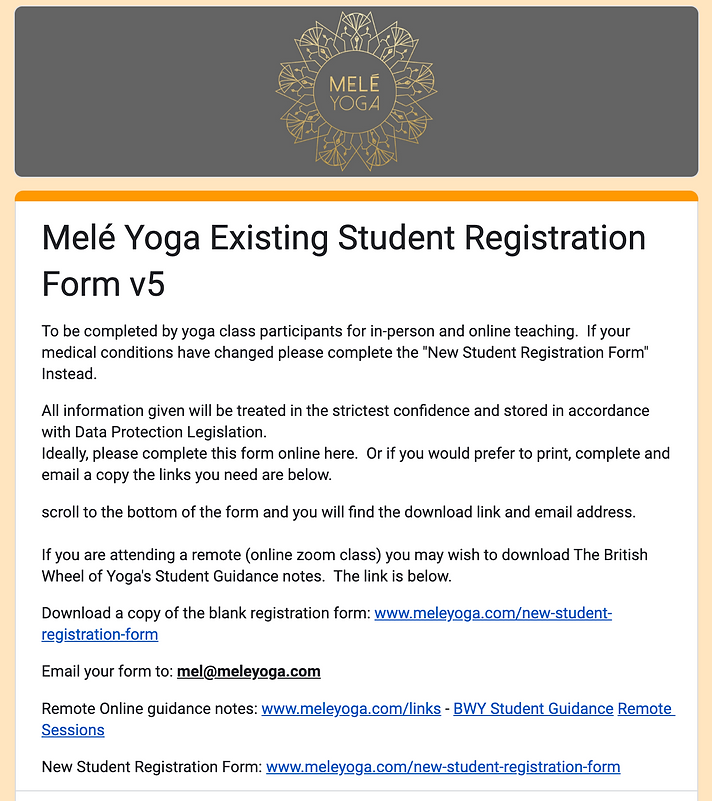 Mele Yoga New Student Regestration Form Image.png