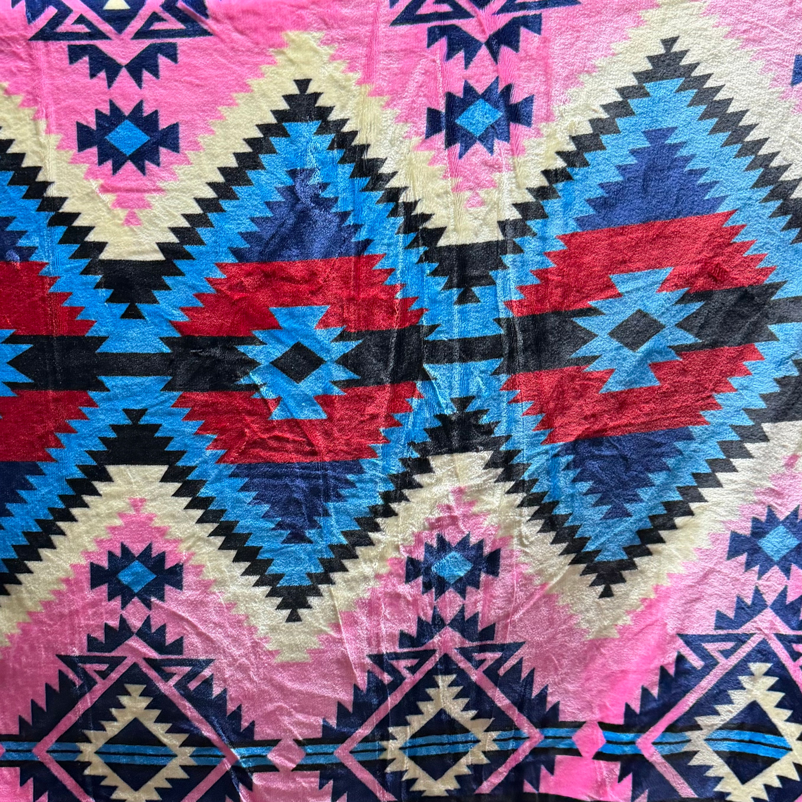 Aztec King Blanket-Reversible