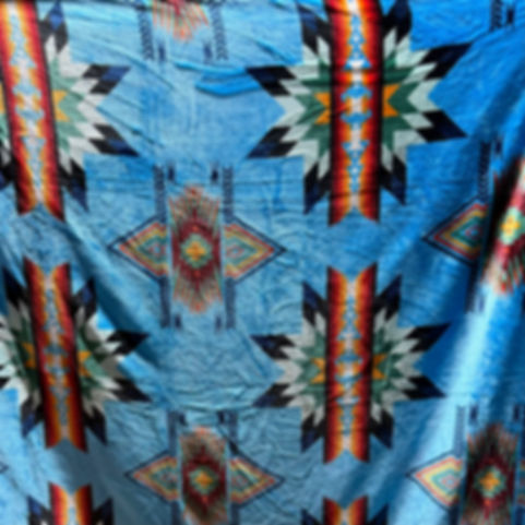 Star Design Queen Blanket-Reversible