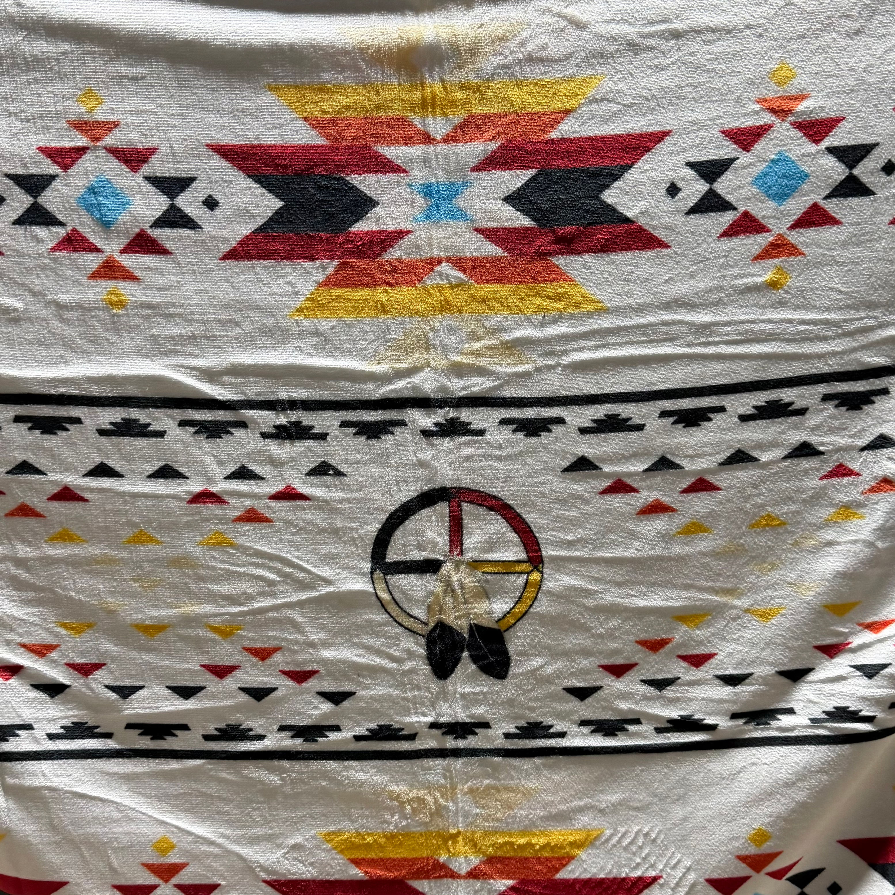 Medicine Wheel Full Blanket-Reversible