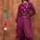 Thumbnail: Wabisabi silk short long zari motif with drape dhoti