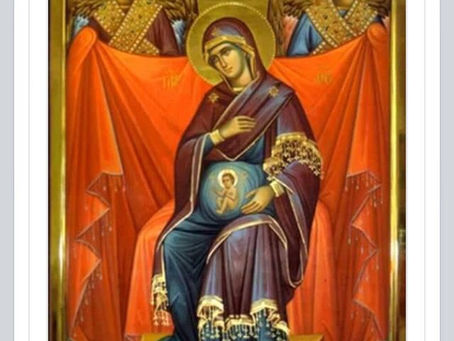 ADVENT - He came as a child and Son.
He returns as the fullness of power and Father of the ages!