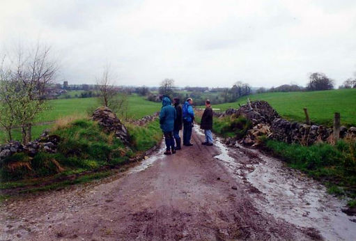 Mine shafts on Fisherman's Vein & Old Cross Vein