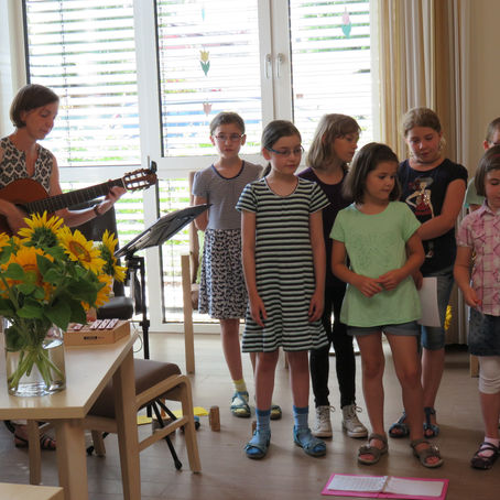 Musik in der Caritas Senioren Tagesstätte