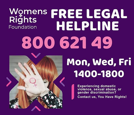 Women's Rights Foundation Malta legal helpline