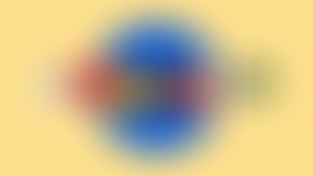 Colorful "WELCOME" letters on pinned notes against a blue and yellow background, creating a cheerful and inviting mood.