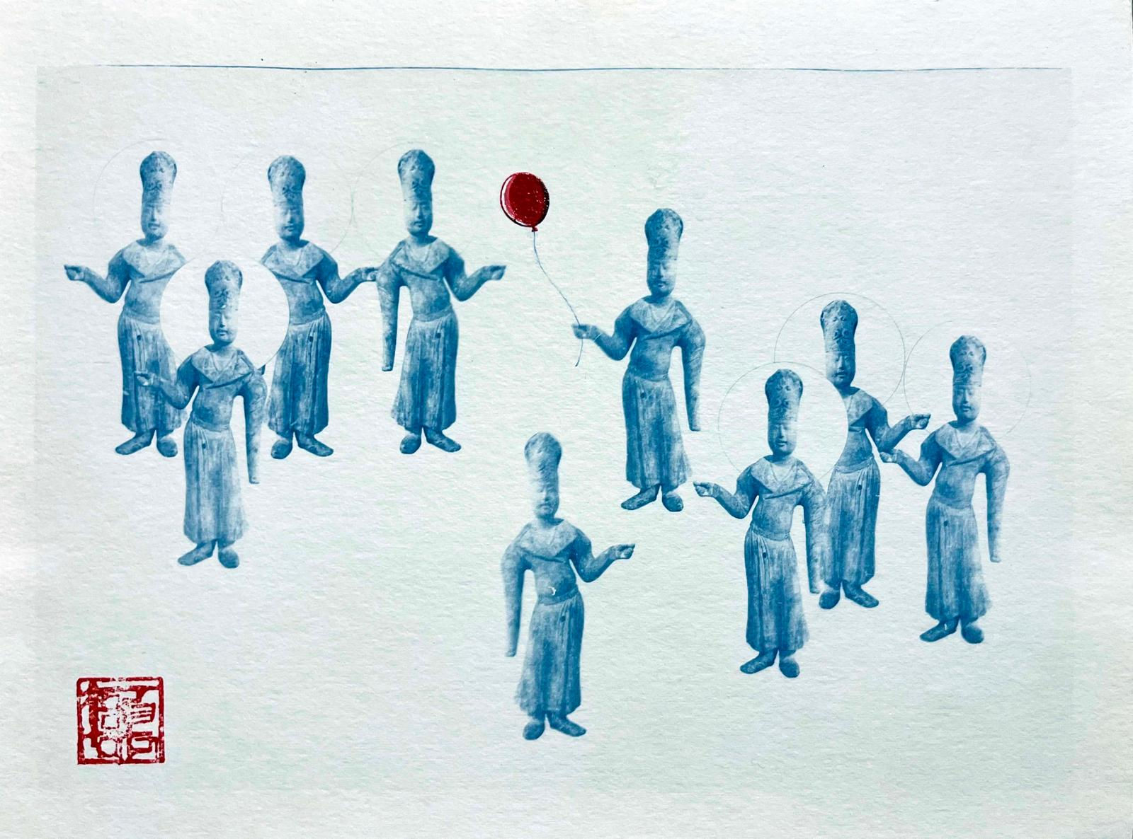 Veinard /peintre &cyanotype/24x32cm 2020