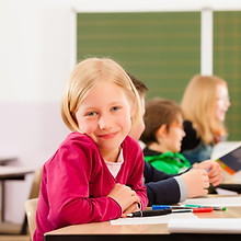 Girl in Classroom