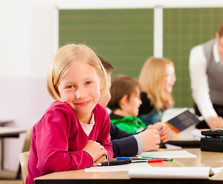 Girl in Classroom