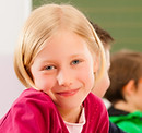 Girl in Classroom