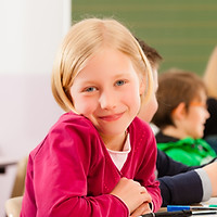 Girl in Classroom