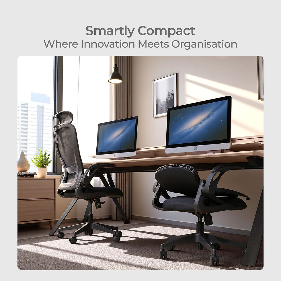 Thumbnail: Tervo Model U Folding Office Chair