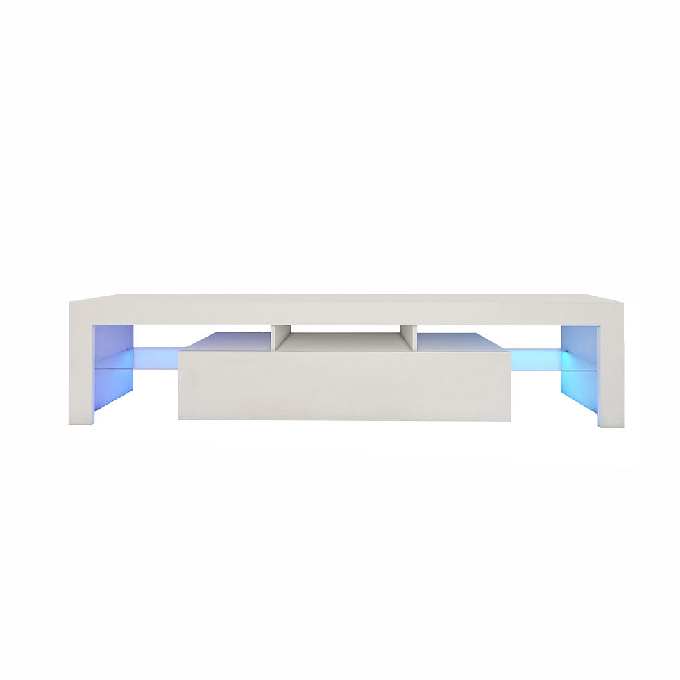 Thumbnail: Large TV Stand Cabinet Unit with LED Light