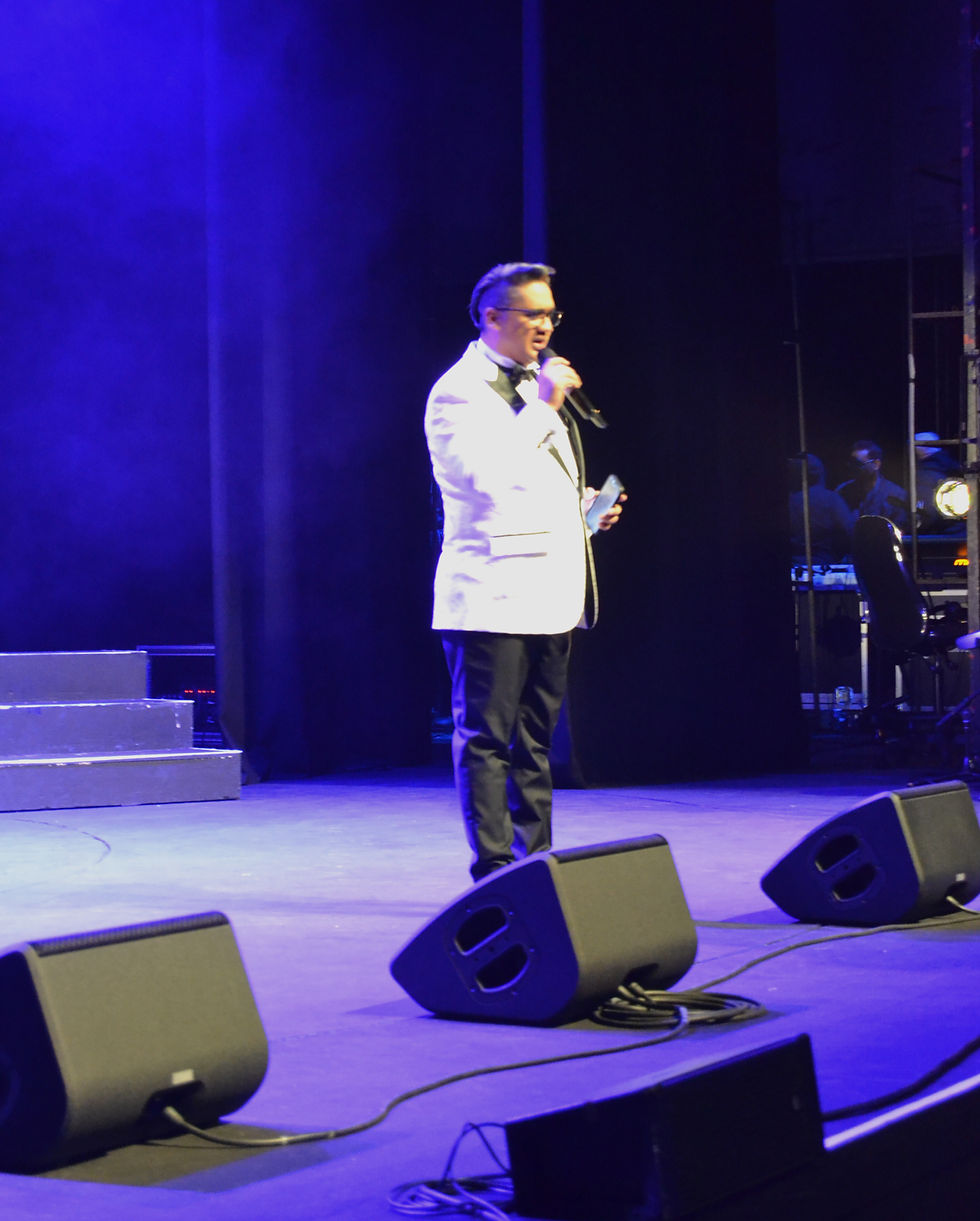 Goolam Fakier, as the host of the show, brings his charisma and leads the show in an amazing light. (Photo: Kauthar Bassadien)