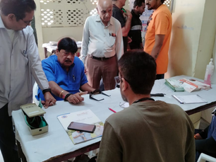Multispecialty Health Check-up camp at Jalaram Mandir, Manjalpur, Vadodara on, 11th Feb