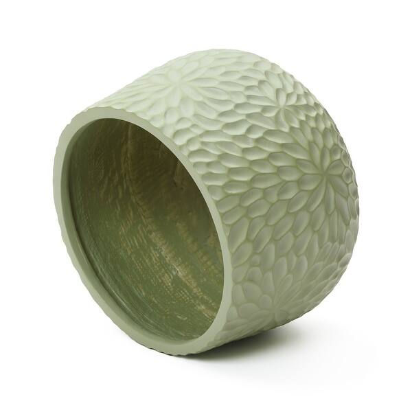 Green Leaf Embossed MgO Planter - How Packaging Gets Developed for Ceramics and Fragile Home Décor