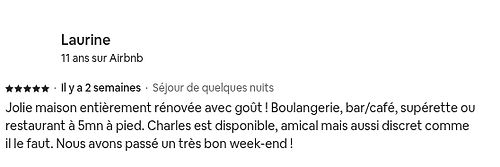 Témoignage villégiateur
