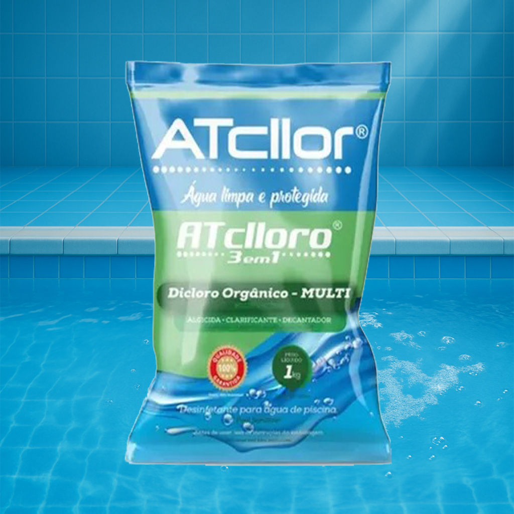 Dicloro orgânico 3 em 1 ATcllor - 1kg