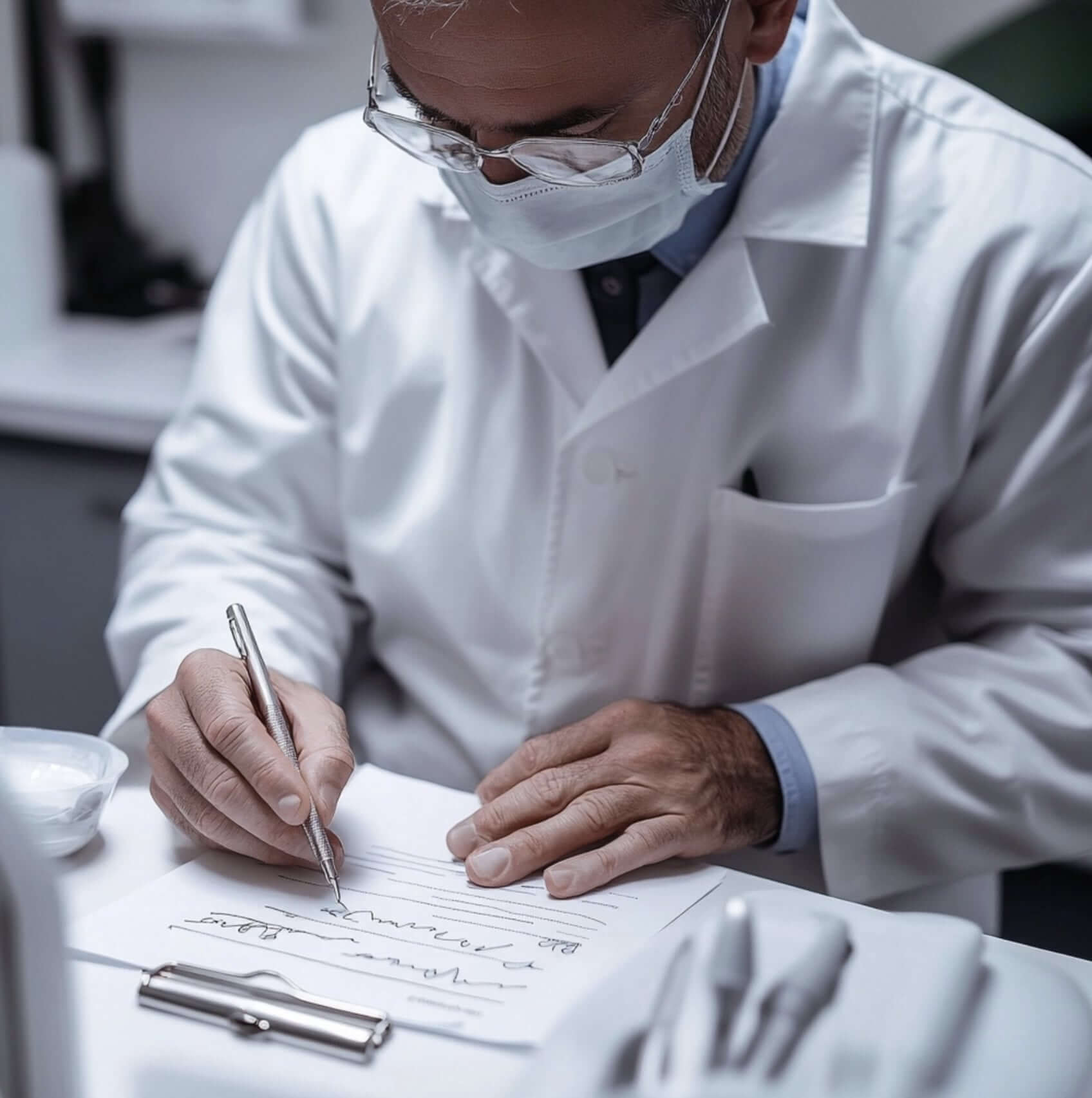Arrêt de travail par un dentiste