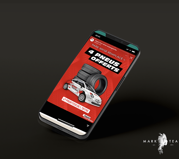 story instagram campagne rapid parebrise