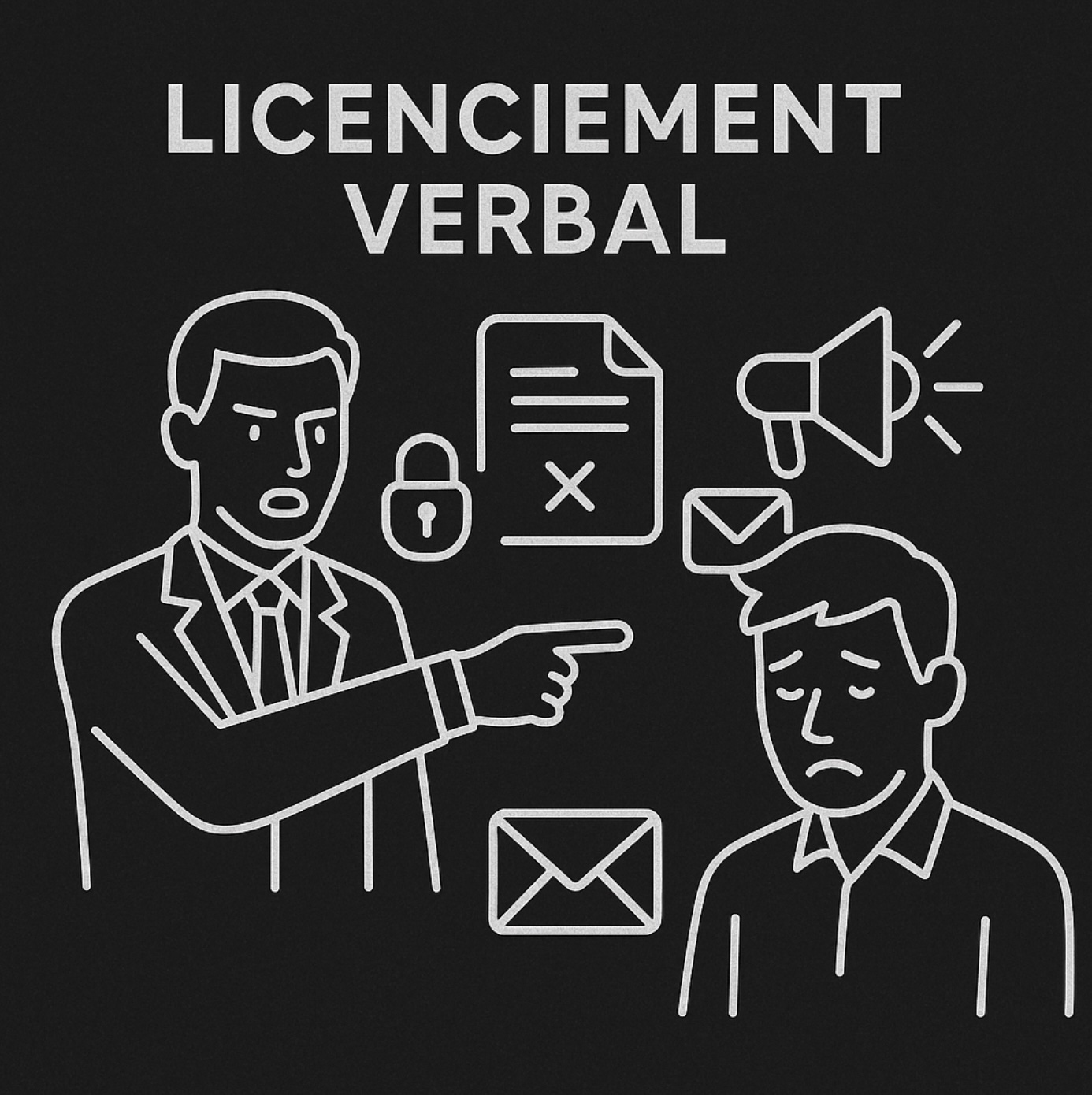 licenciement à l'oral d'un salarié