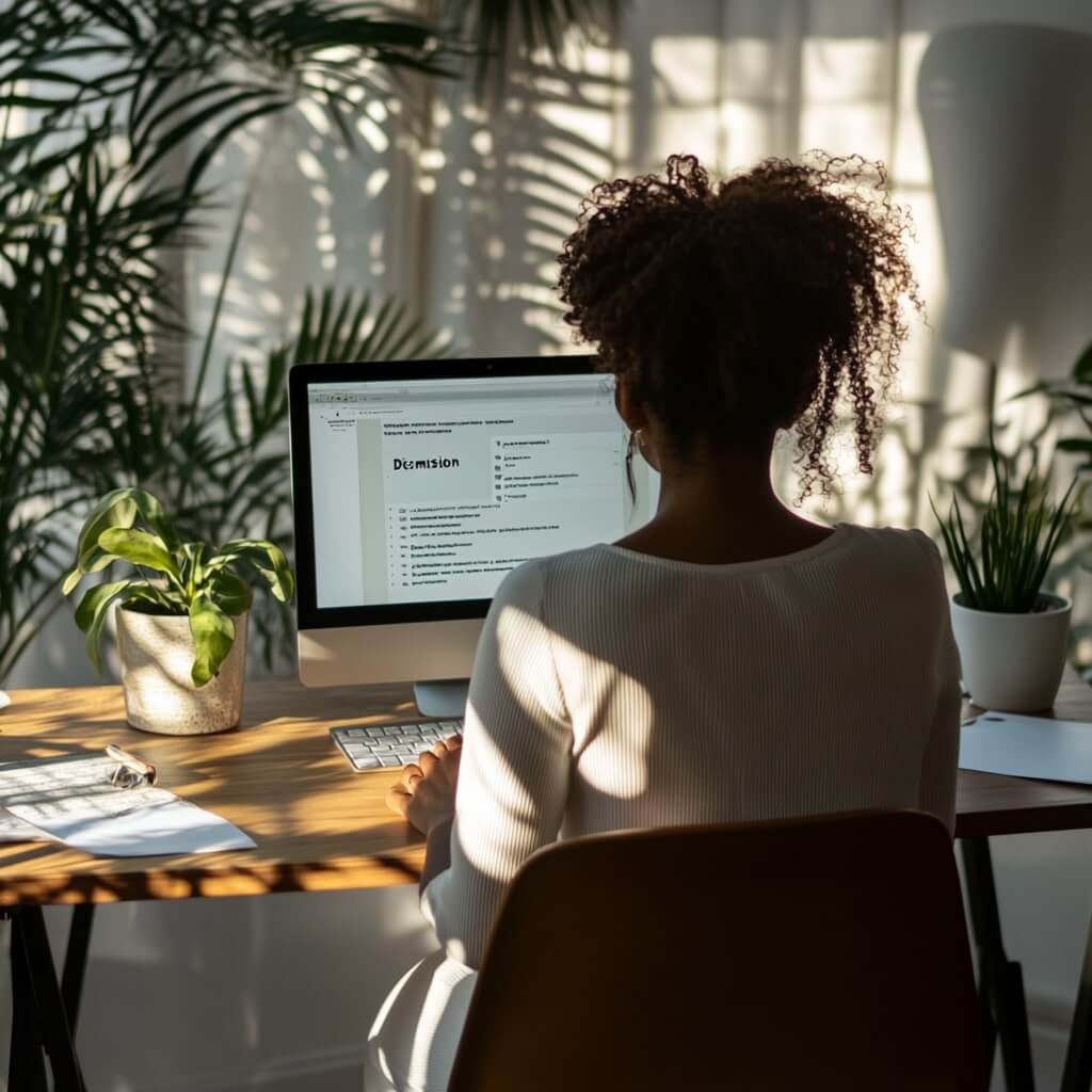 email de démission