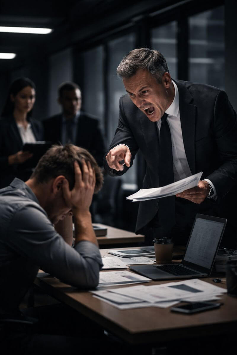 harcèlement moral par le manager