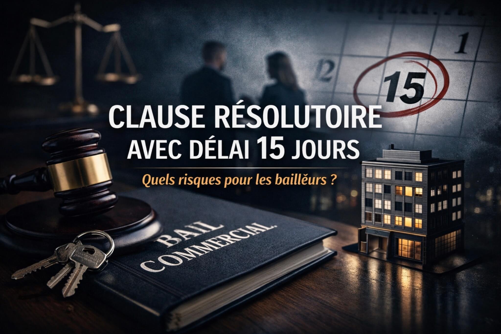 clause résolutoire bail commercial
