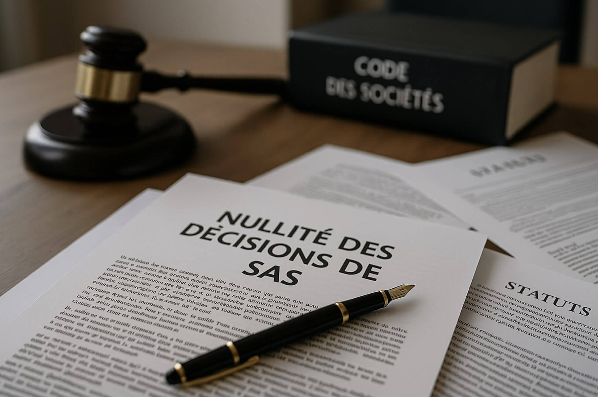 nullité des décisions de SAS