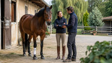 qui est responsable en cas de blessure d'un cheval en pension ?
