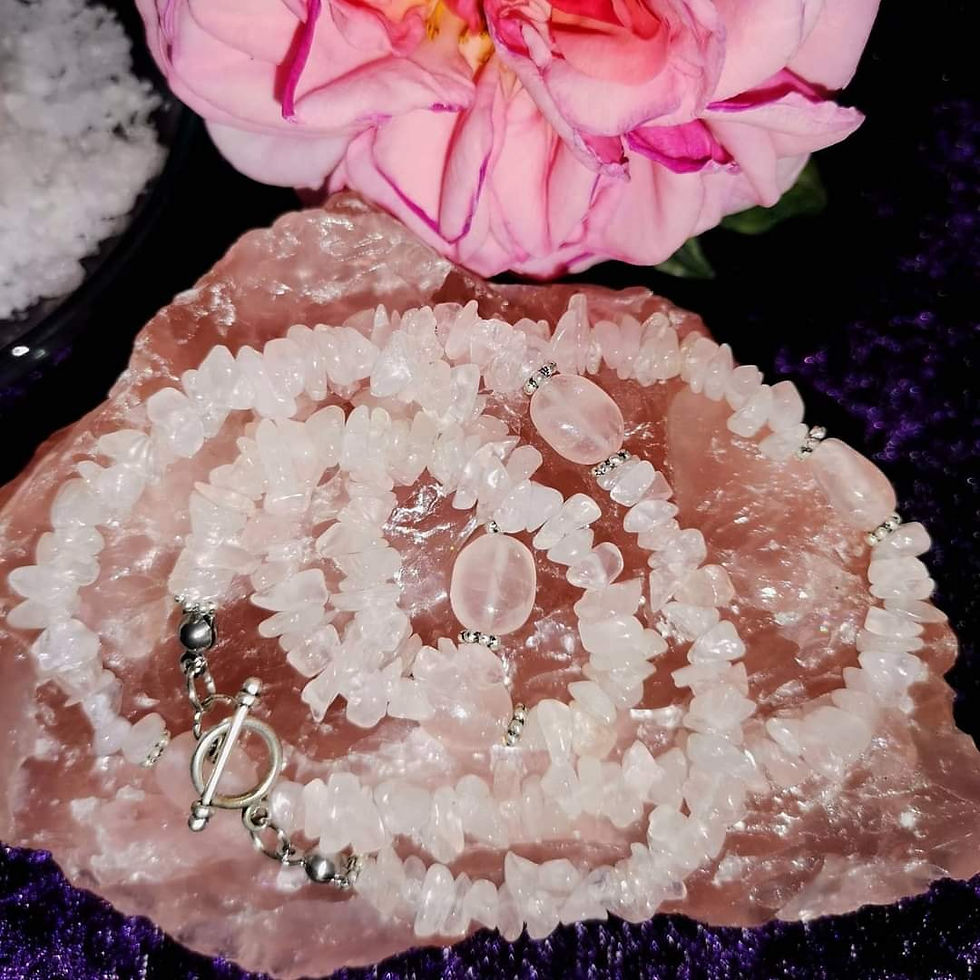 Rose Quartz Elegant Necklace