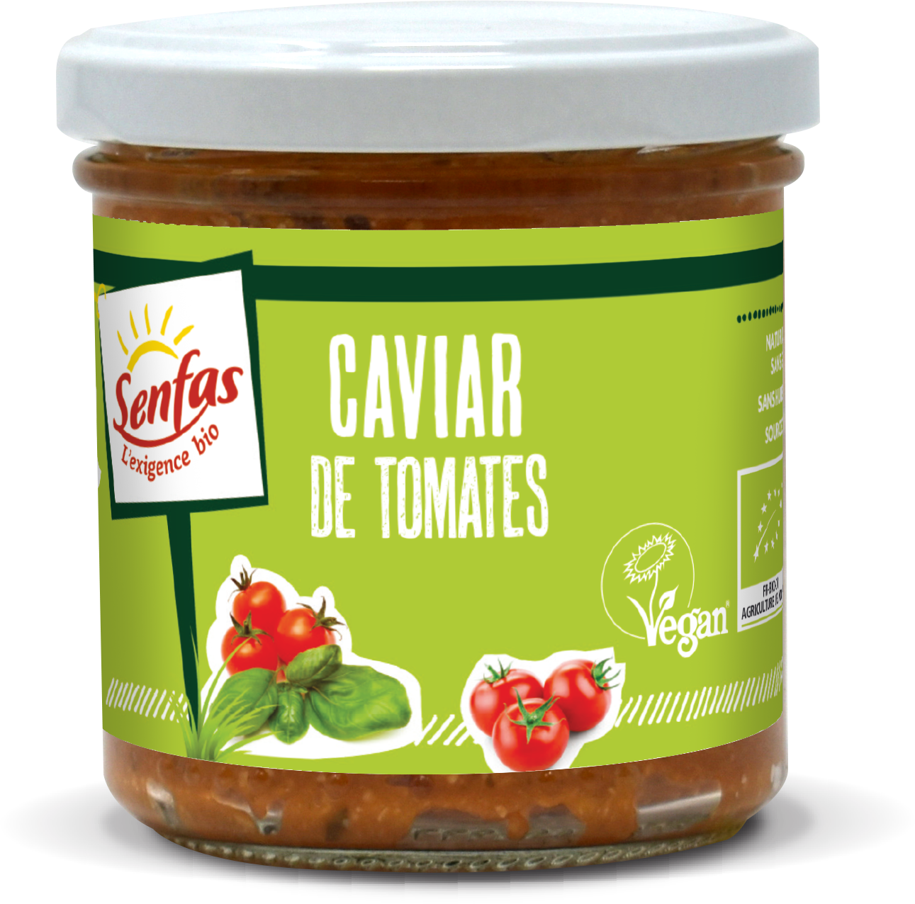 Caviar de tomates BIO 135g - Senfas