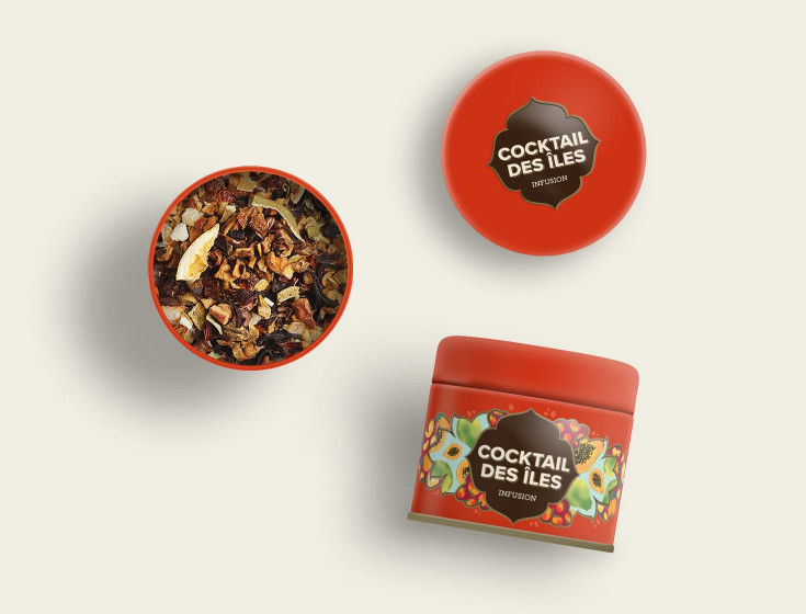 Infusion "Cocktail des îles" boite de 35g - Maison Bourgeon