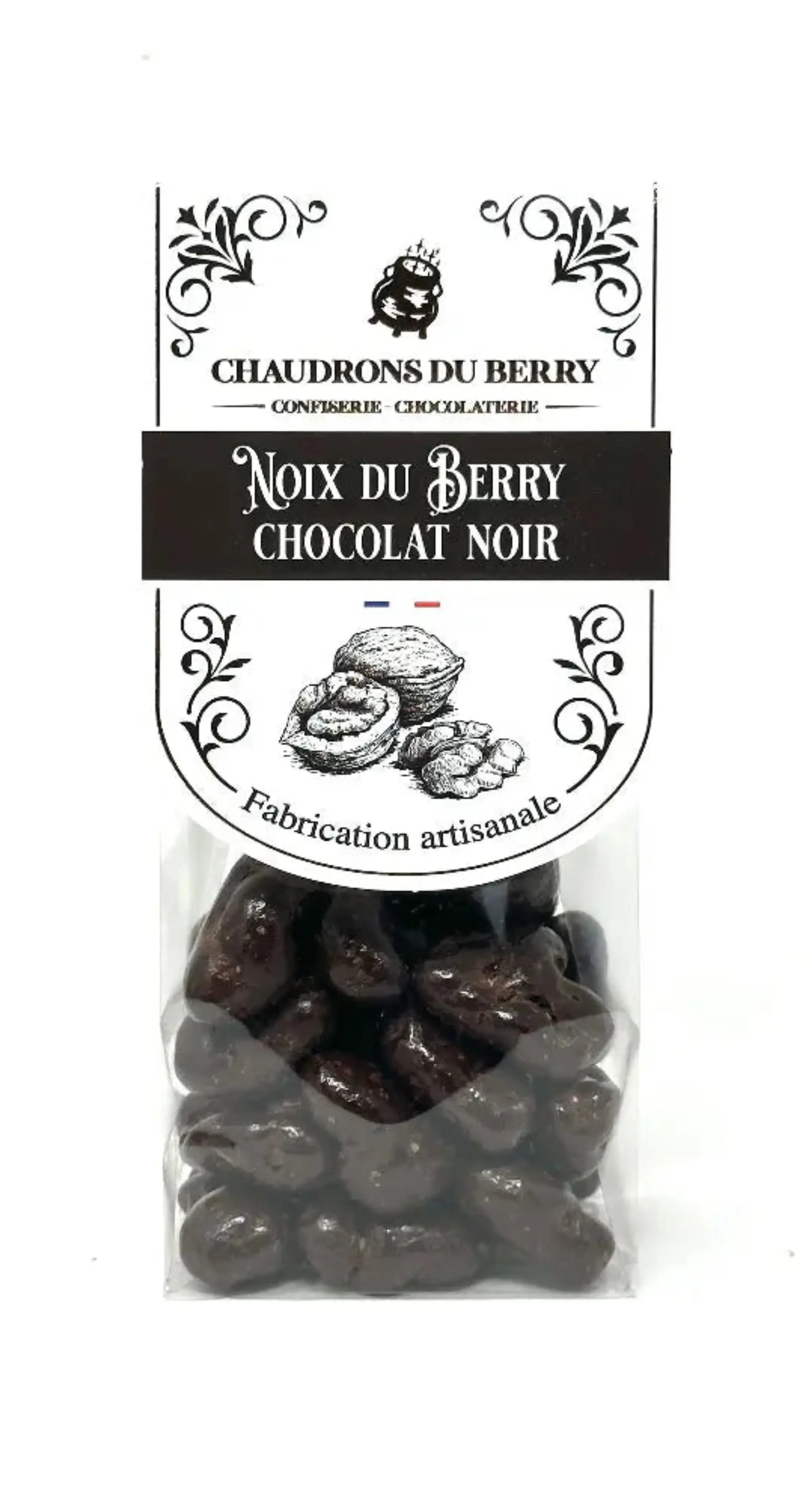 Noix du Berry au chocolat noir - Cocoripop