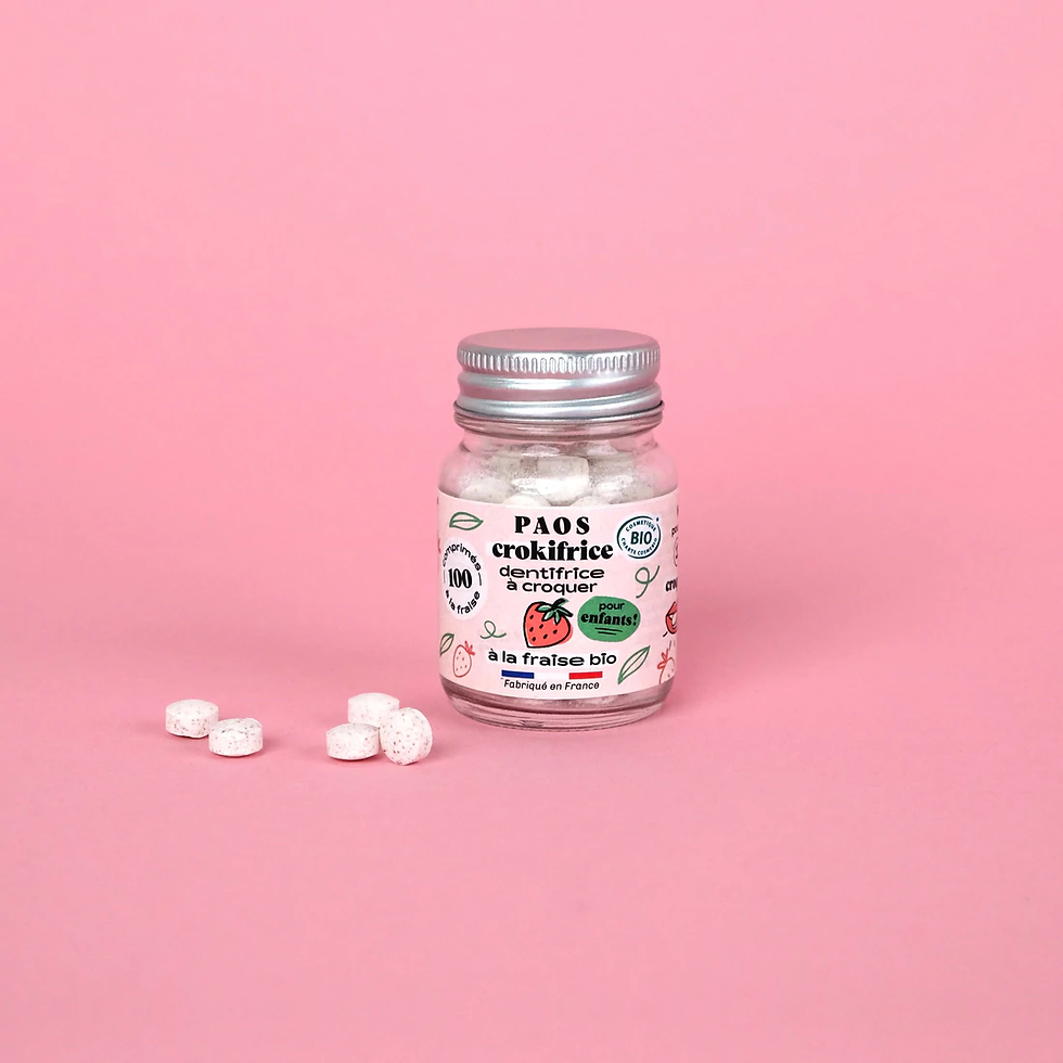 Miniature : Dentifrice à croquer - Fraise