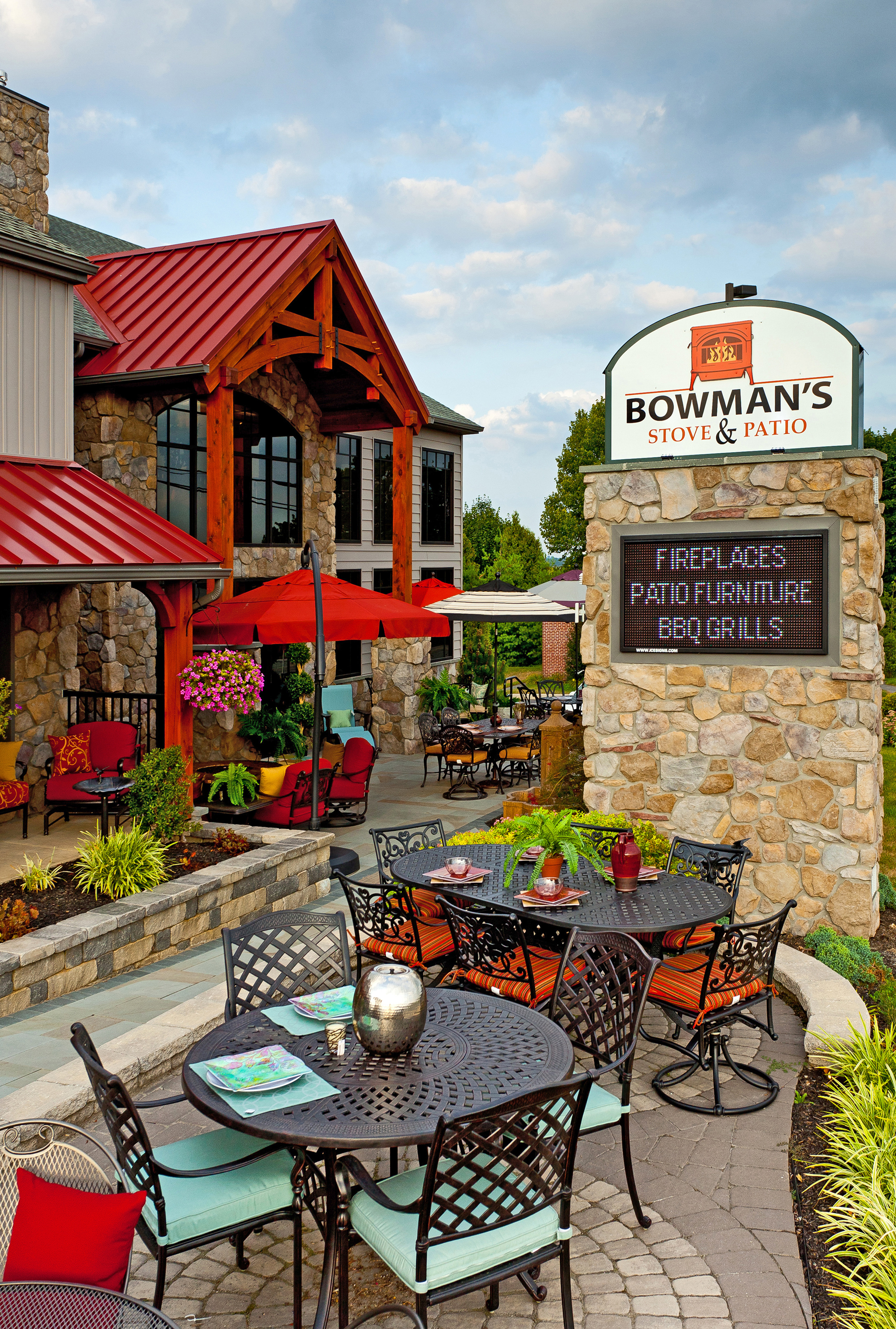 bowman s furniture store ephrata pa on Bowman S Stove Patio Tour Our Showroom