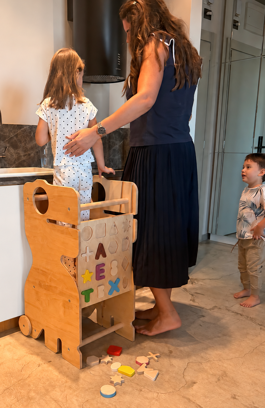 Miniaturbild: TowerREX – Montessori 6-in-1 Lernturm