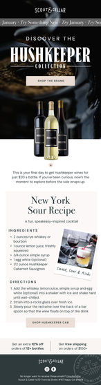 9 Try January Hushkeeper Sale – Send 3
