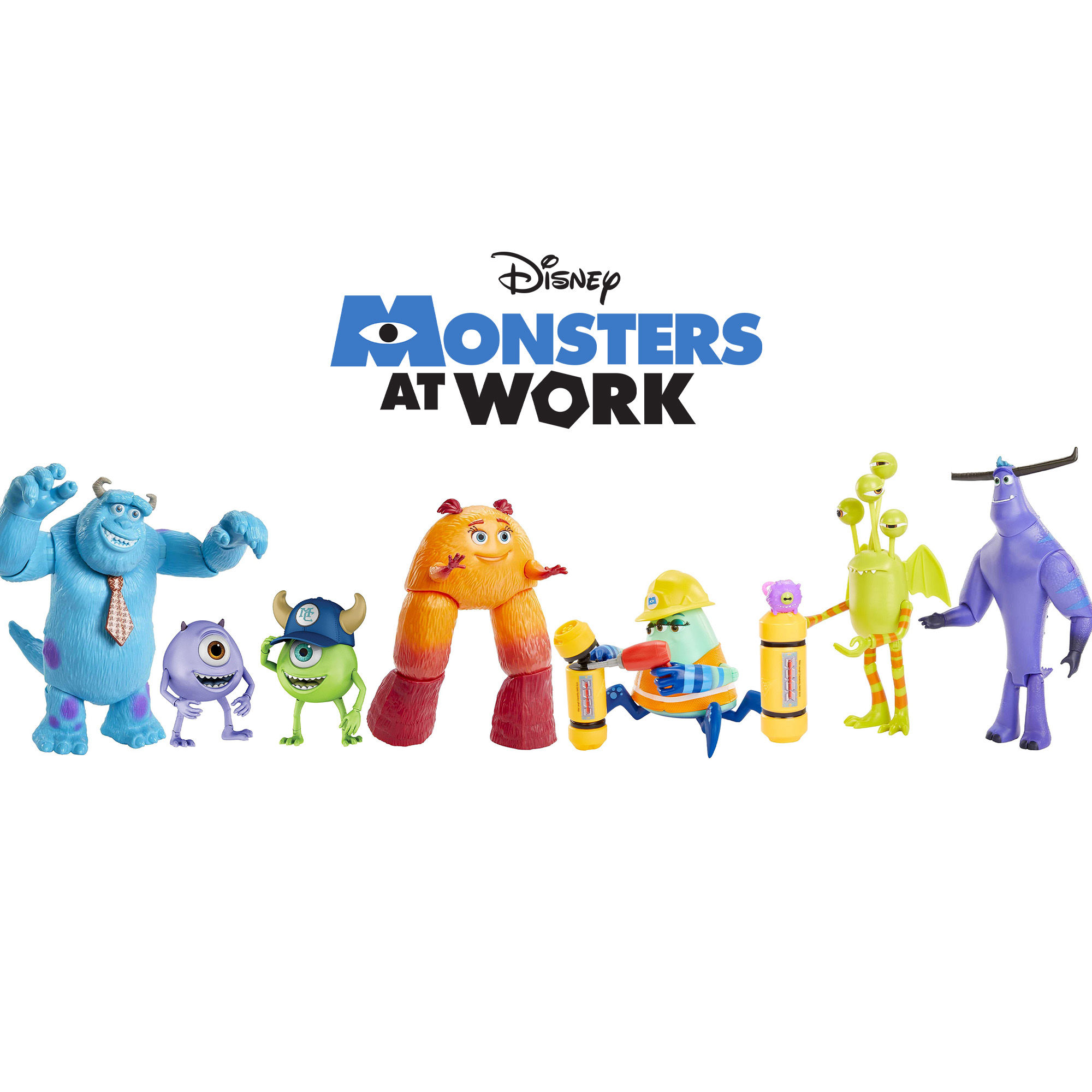 Bộ Sưu Tập Các Nhân Vật Công Ty Quái Vật Monsters At Work Monster Inc.