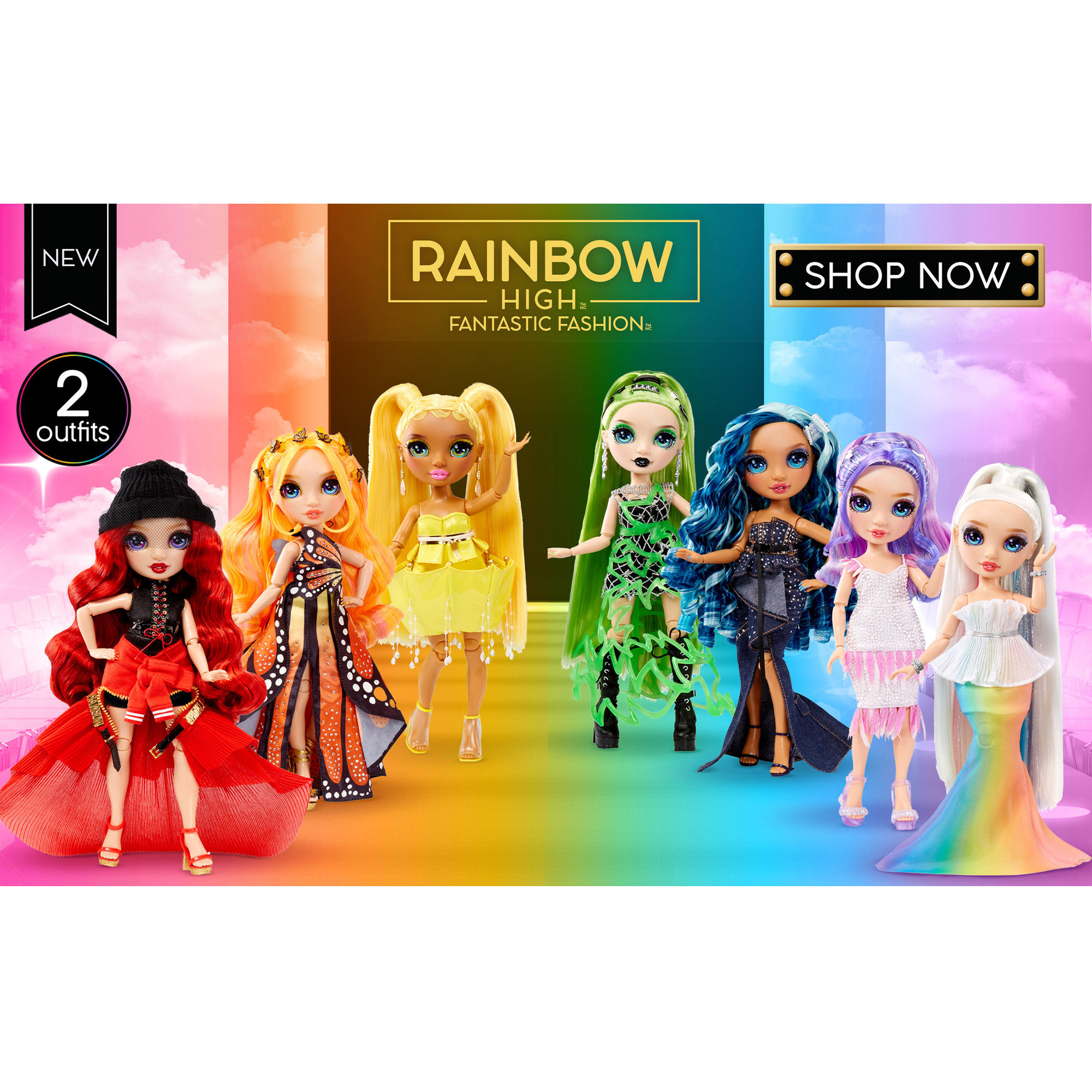 Bộ Sưu Tập Búp Bê Rainbow High Fantastic Fashion Series