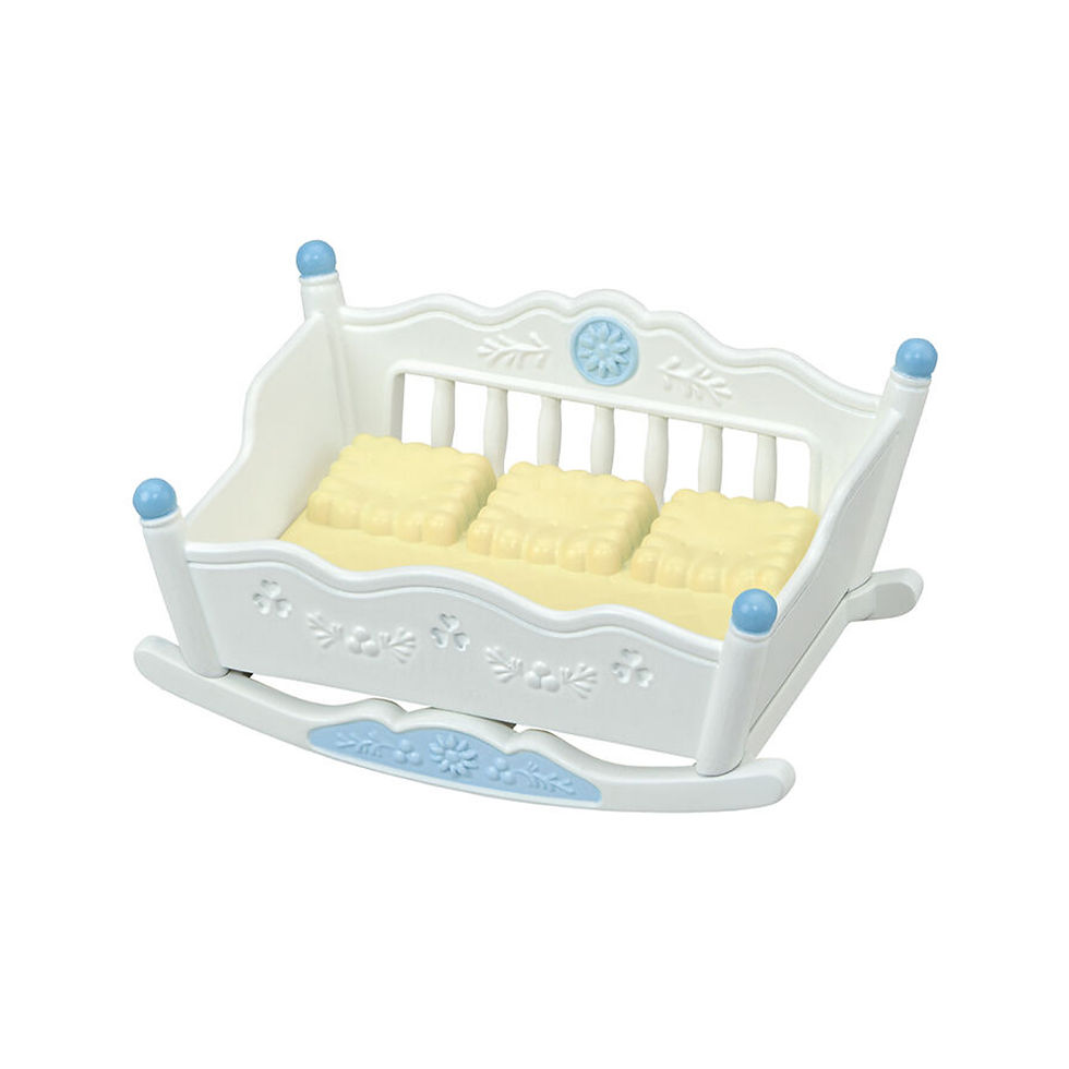Thumbnail: Đồ Chơi Sylvanian Families Biscuit Bear Triplets with Baby Bed