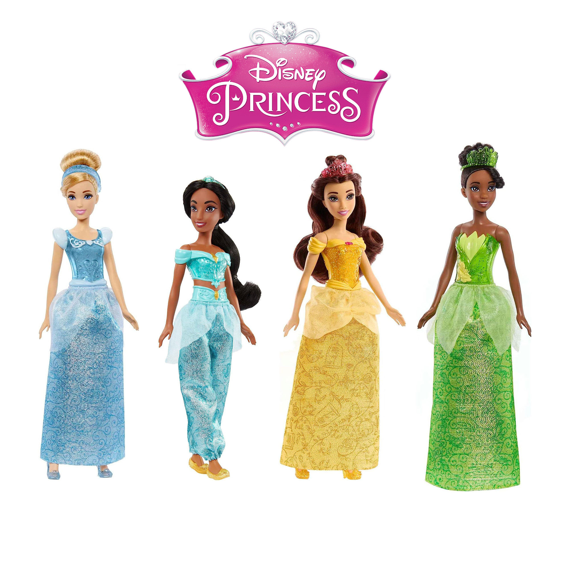 Bộ Sưu Tập Công Chúa Disney Princess 2023 Cinderella Jasmine Belle Tiana