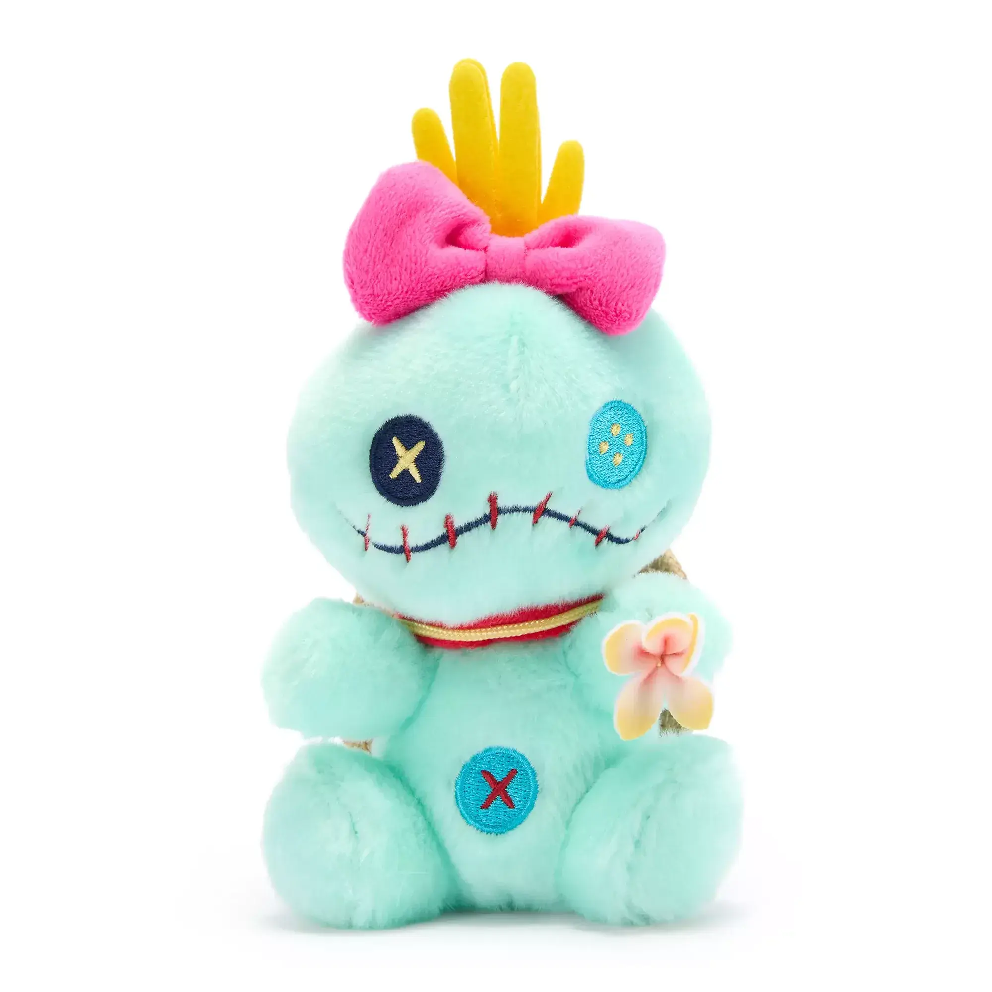 Thú Bông Disney Scrump Summertime Mugiwara Plush 14cm Lilo & Stitch