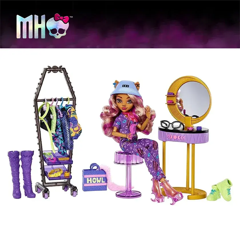 Monster High Clawdeen Wolf n Boutique Dress Up Studio