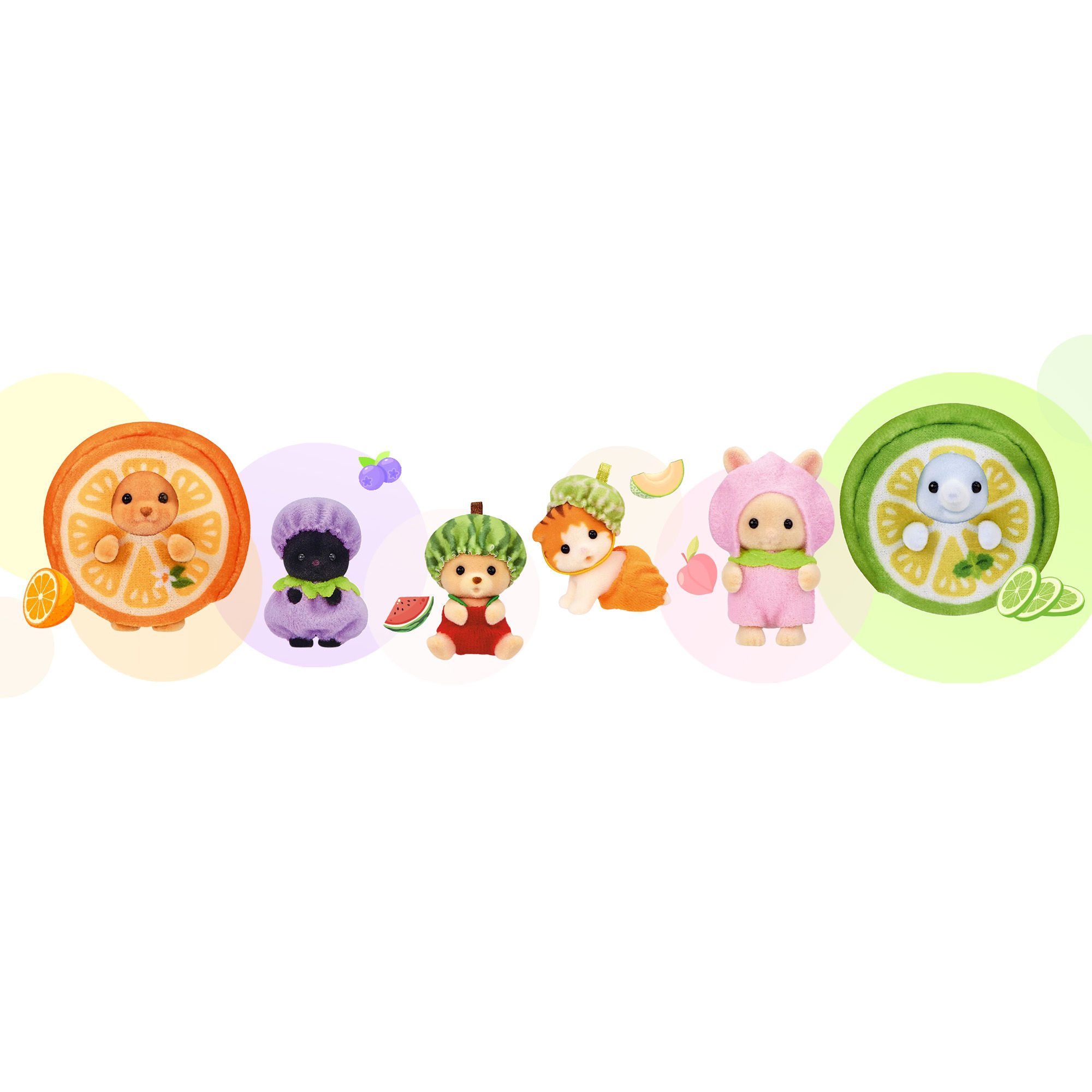 Đồ Chơi Sylvanian Families BST Những Bé Trái Cây Fruit Party Babies 2 Blind Bag