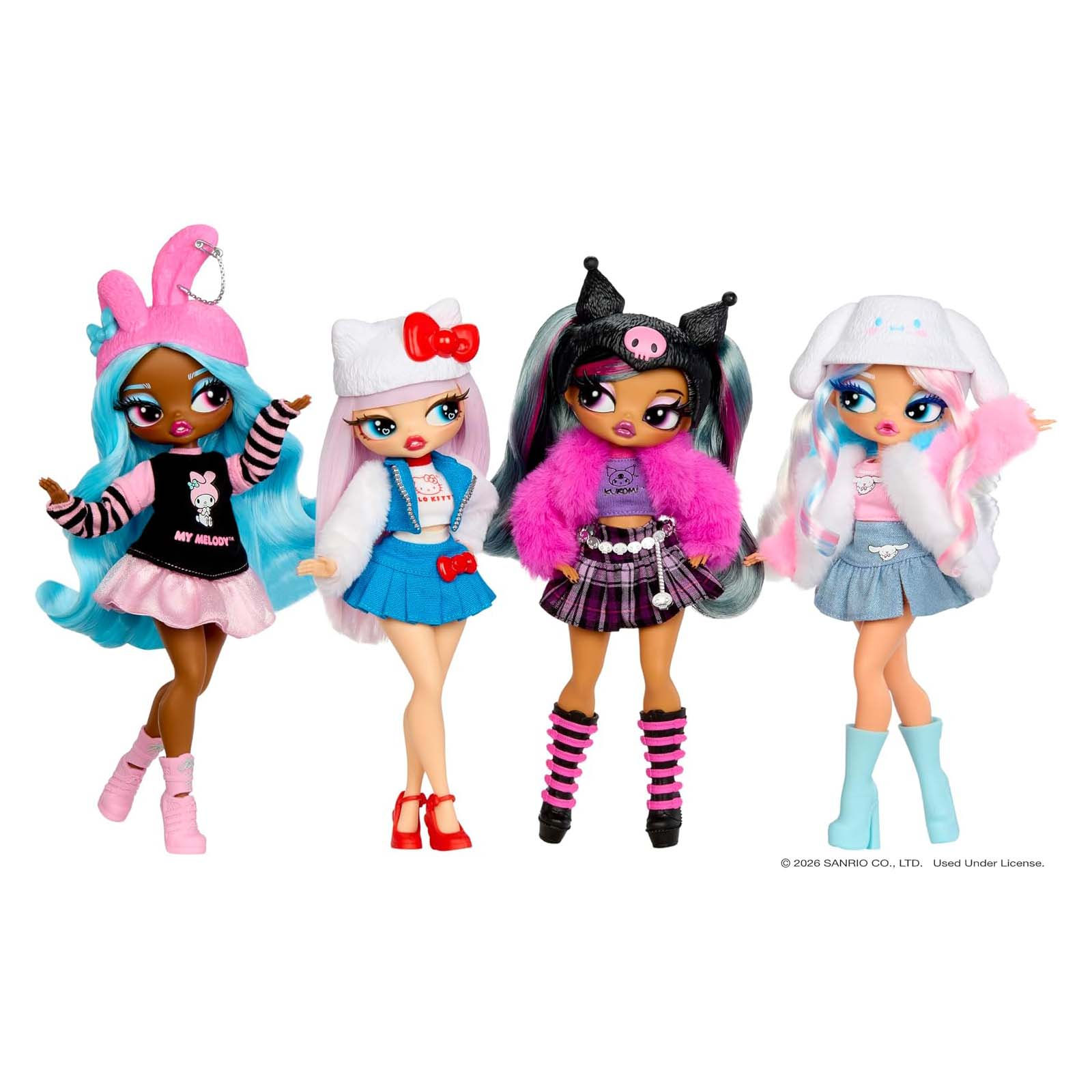 Búp Bê LOL Surprise OMG Loves Hello Kitty Kuromi Cinnamoroll Melody